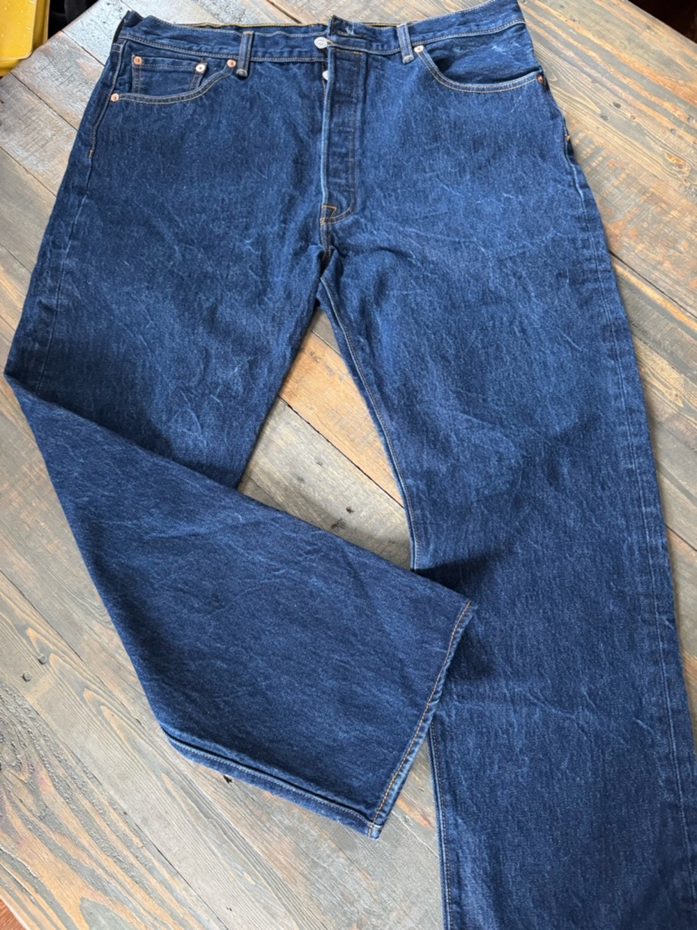 Levi's 501 XX Straight Fit Men's Jeans in Deep Indigo